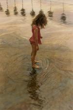 水粉大师Steve Hanks 013-OnceUponAShoreline